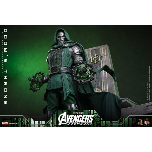 Avengers: Doomsday – Film-Meisterwerk-Actionfigur-Zubehör 1/6 Dooms Thron 33 cm