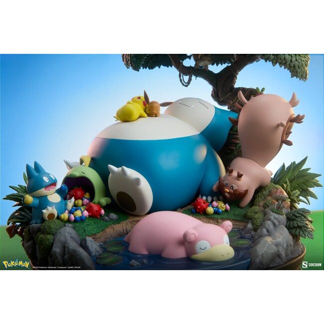Pokémon Diorama Snorlax 33 cm