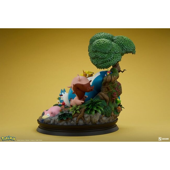Pokémon Diorama Snorlax 33 cm