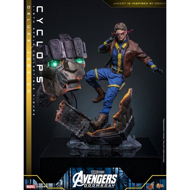 Avengers: Doomsday – Film-Meisterwerk-Actionfigur 1/6 Cyclops (Deluxe-Version) 30 cm