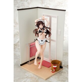 Hakoiri Musume Inc. Rent-A-Girlfriend PVC Statue 1/6 Chizuru Mizuhara Maid Bikini ni Okigae 30 cm