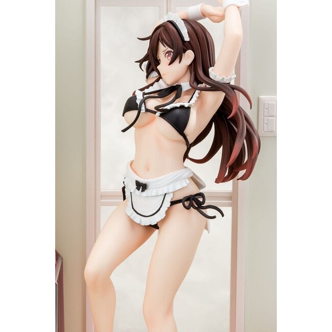 Rent-A-Girlfriend PVC Statue 1/6 Chizuru Mizuhara Maid Bikini ni Okigae 30 cm