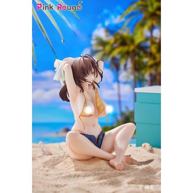 Original Character PVC 1/7 Danjo no Yujo ga Seiritsu Dekinai Type no Onna Tomodachi Special Set 15 cm
