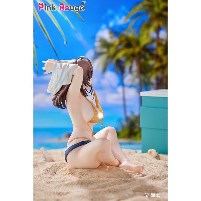 Original Character PVC 1/7 Danjo no Yujo ga Seiritsu Dekinai Type no Onna Tomodachi Special Set 15 cm