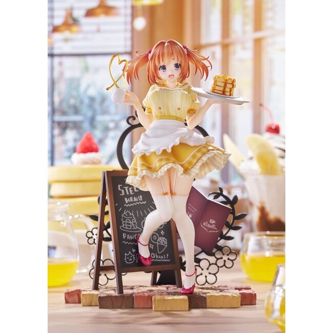 Café Stella and the Reaper's Butterflies PVC Figure 1/7 Sumizome Nozomi AmiAmi Limited Edition 23 cm