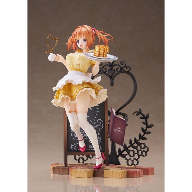 Café Stella and the Reaper's Butterflies PVC Figure 1/7 Sumizome Nozomi AmiAmi Limited Edition 23 cm