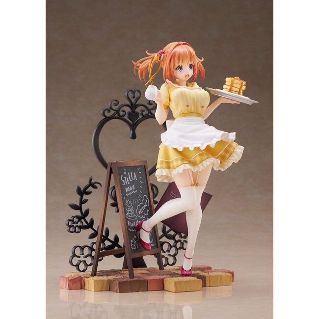 Café Stella and the Reaper's Butterflies PVC Figure 1/7 Sumizome Nozomi AmiAmi Limited Edition 23 cm