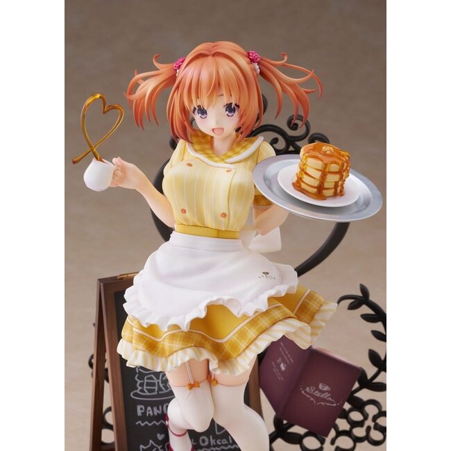 Café Stella and the Reaper's Butterflies PVC Figure 1/7 Sumizome Nozomi AmiAmi Limited Edition 23 cm