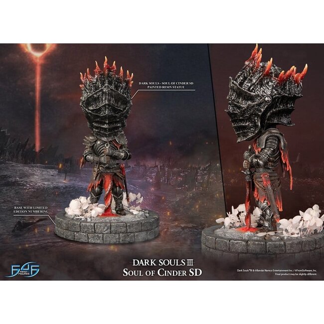 Dark Souls III Resin-Statue Soul of Cinder SD 22 cm