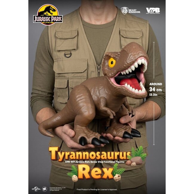 Jurassic Park Vinyl Bank Large Series Tyrannosaurus Rex 34 cm