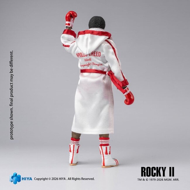 Rocky II Exquisite Super Action Figure 1/12 Apollo 16 cm