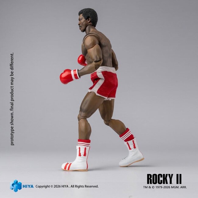 Rocky II Exquisite Super Action Figure 1/12 Apollo 16 cm