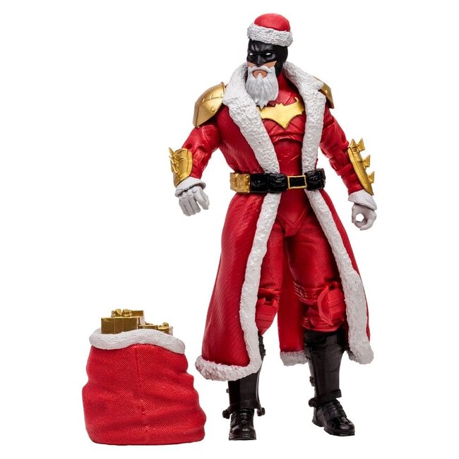 DC Multiverse McFarlane Vault Collection Actionfigur Batman (Roter Weihnachtsmannanzug) 18 cm