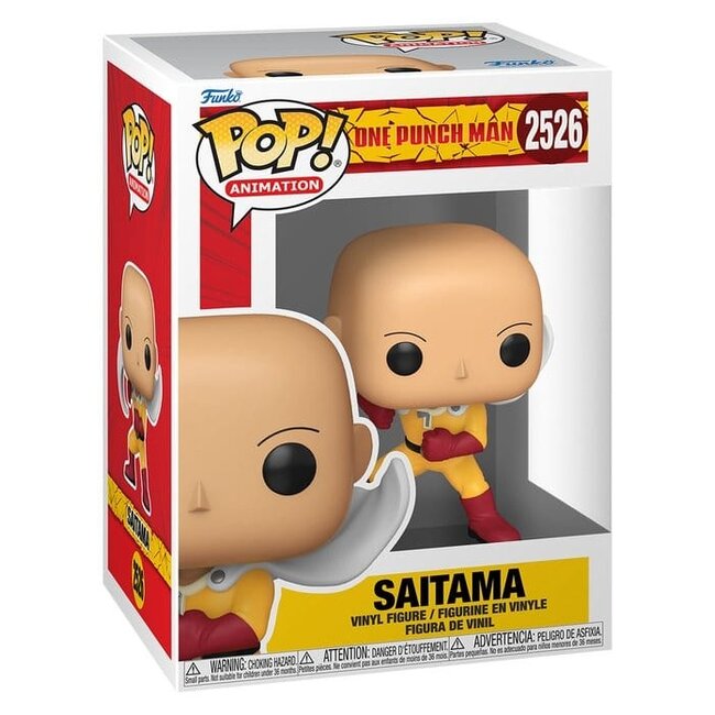 One Punch Man POP! Animation Vinylfigur Saitama 9 cm