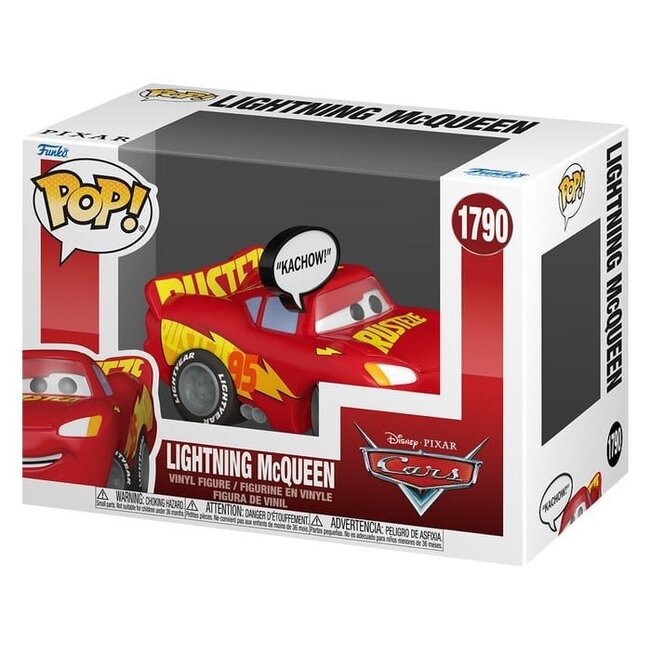 Cars POP! Sayings Vinyl Figure Lighting McQueen (Kachow) 6 cm