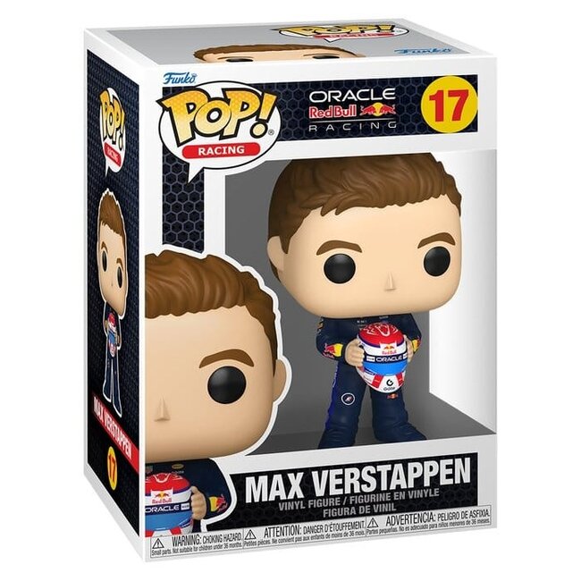 Formel 1 POP! Racing Vinyl Figure Verstappen (Holding Helmet) 9 cm