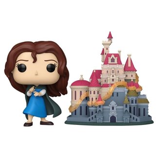 Funko Beauty and the Beast POP! Town Vinyl Figures Belle with Castle 9 cm