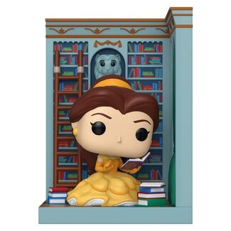 Funko Die Schöne und das Biest POP! Nooks Vinyl-Diorama Belle in der Bibliothek 16 cm