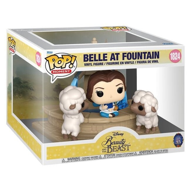 Beauty and the Beast POP! Moment Vinyl Figures Belle at Fountain 15 cm