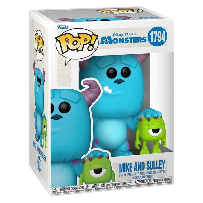 Monsters Inc POP! Vinyl Figure Mike w/Sully 9 cm