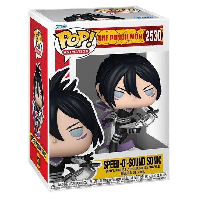 One Punch Man POP! Animation Vinyl Figure Sonic 9 cm