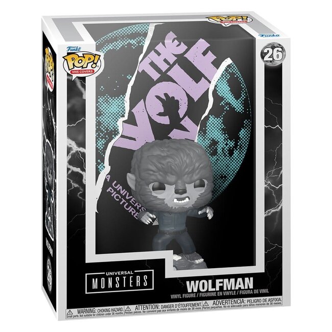 Wolfman POP! VHS-Cover-Vinylfigur Wolfman 9 cm