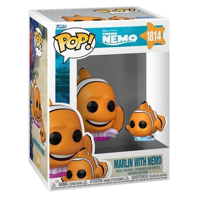 Finding Nemo POP! & Buddy Vinyl Figure Marlon w/Nemo 9 cm