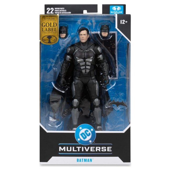DC Multiverse Actionfigur Batman (Justice League) (Gold Label) 18 cm