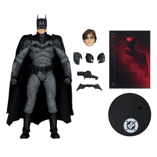 DC Multiverse Action Figure Batman (The Batman) Deluxe Theatrical Edition 18 cm
