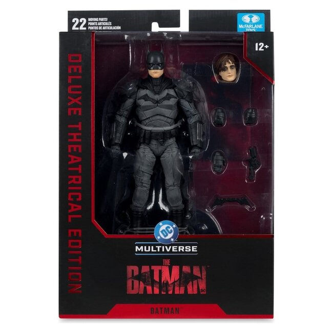 DC Multiverse Actionfigur Batman (The Batman) Deluxe Kinoedition 18 cm