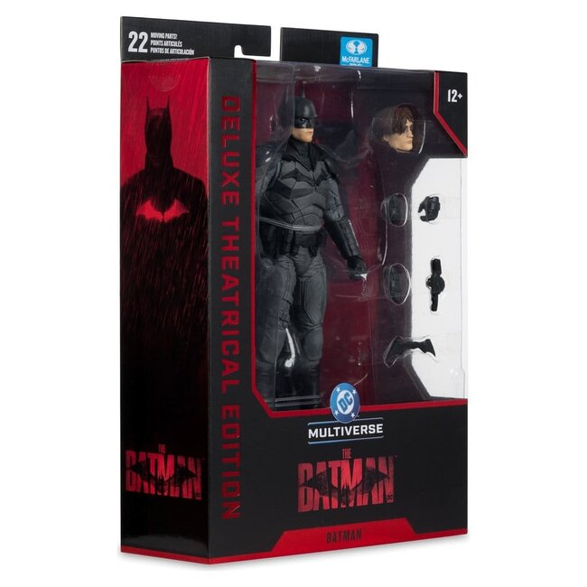 DC Multiverse Actionfigur Batman (The Batman) Deluxe Kinoedition 18 cm