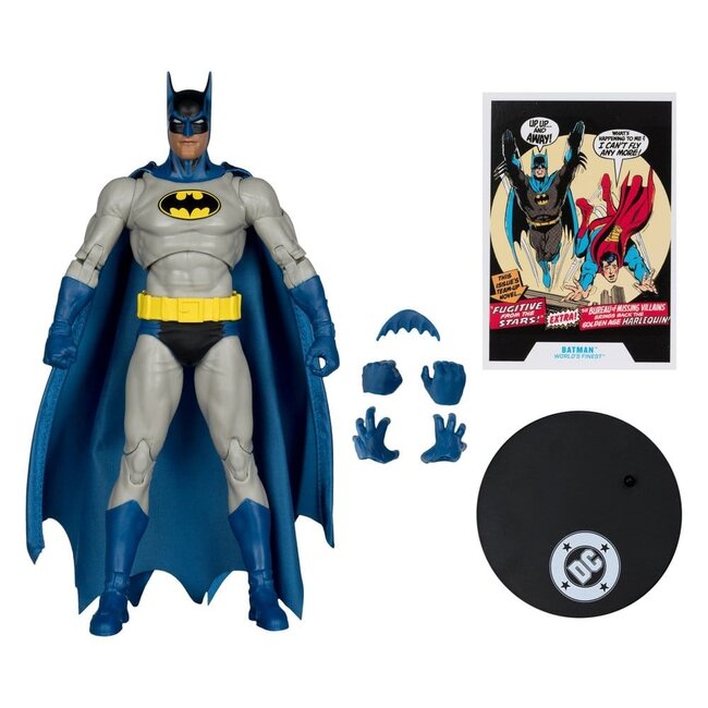 DC Multiverse Actionfigur Batman (World's Finest) 19 cm