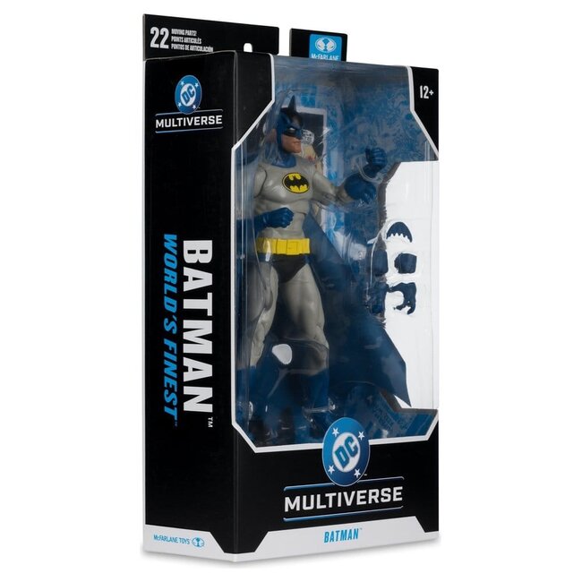 DC Multiverse Actionfigur Batman (World's Finest) 19 cm