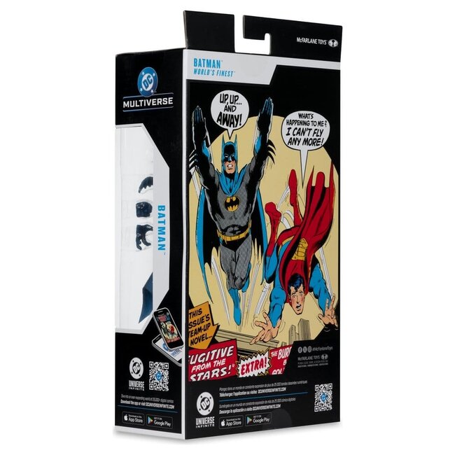 DC Multiverse Actionfigur Batman (World's Finest) 19 cm