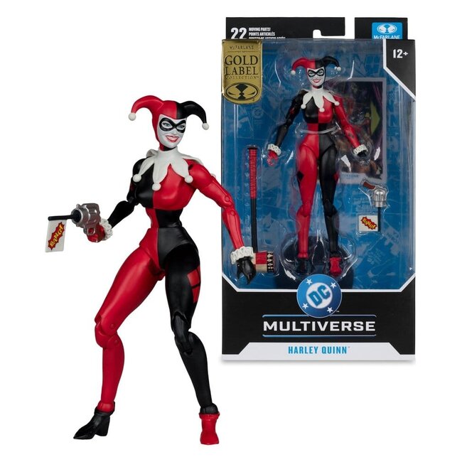 DC Multiverse Action Figure Harley Quinn (DC Classic) (Gold Label) 18 cm