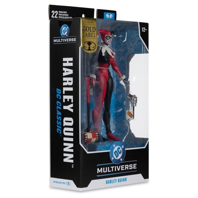 DC Multiverse Actionfigur Harley Quinn (DC Classic) (Gold Label) 18 cm