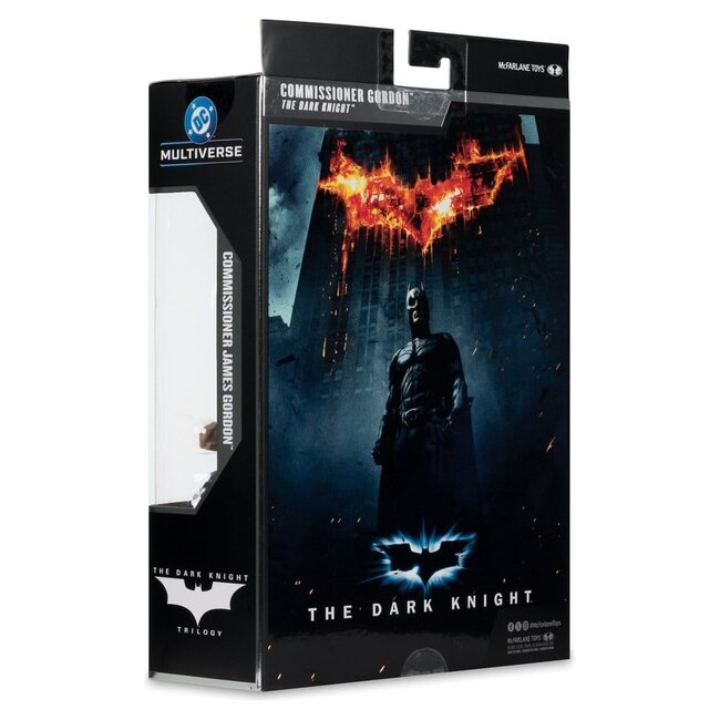 DC Multiverse Actionfigur Commissioner James Gordon (The Dark Knight Trilogie) Deluxe Kinoedition 18 cm