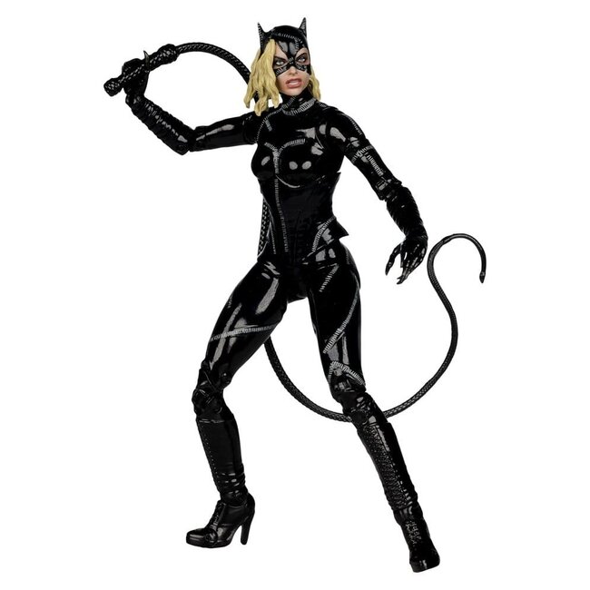 DC Multiverse Actionfigur Catwoman (Kampfspuren) (Batman Returns) Deluxe Kinoedition 18 cm