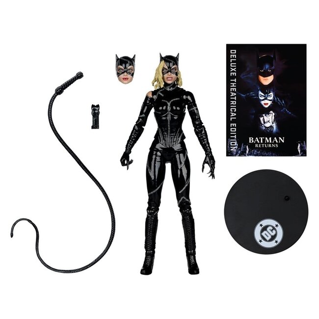 DC Multiverse Actionfigur Catwoman (Kampfspuren) (Batman Returns) Deluxe Kinoedition 18 cm
