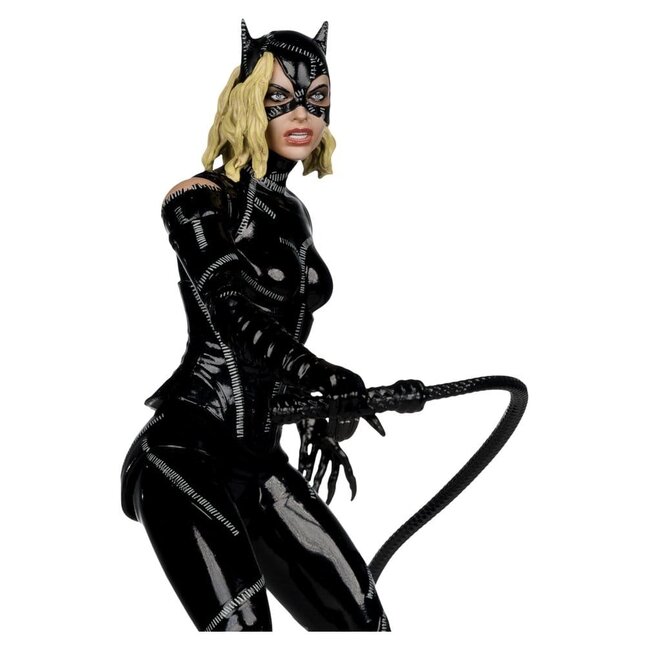 DC Multiverse Actionfigur Catwoman (Kampfspuren) (Batman Returns) Deluxe Kinoedition 18 cm