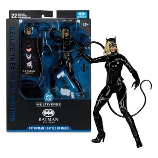 McFarlane Toys DC Multiverse Action Figure Catwoman (Battle Damage) (Batman Returns) Deluxe Theatrical Edition 18 cm