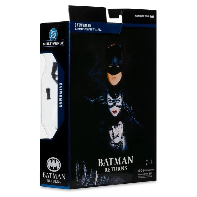 DC Multiverse Actionfigur Catwoman (Kampfspuren) (Batman Returns) Deluxe Kinoedition 18 cm