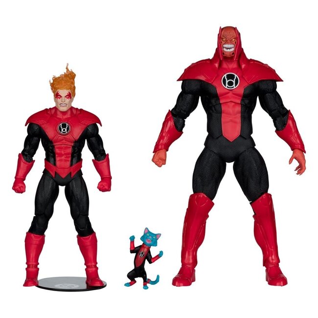 DC Multiverse Actionfiguren 2er-Pack Atrocitus und Red Lantern Corps (Green Lantern) 18 cm