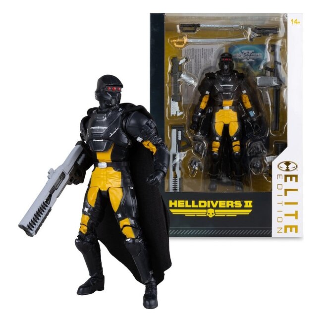 Helldivers 2 Elite Edition Actionfigur SA-04 Kampftechniker 18 cm
