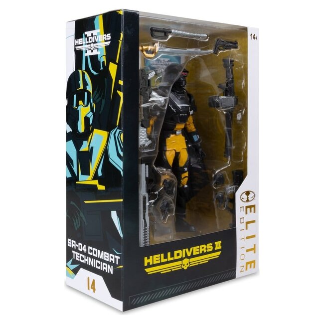Helldivers 2 Elite Edition Actionfigur SA-04 Kampftechniker 18 cm