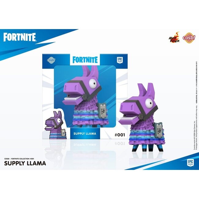 Fortnite Cosbi Mini-Figur Supply Llama 8 cm