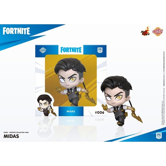 Fortnite Cosbi Mini Figure Midas 8 cm