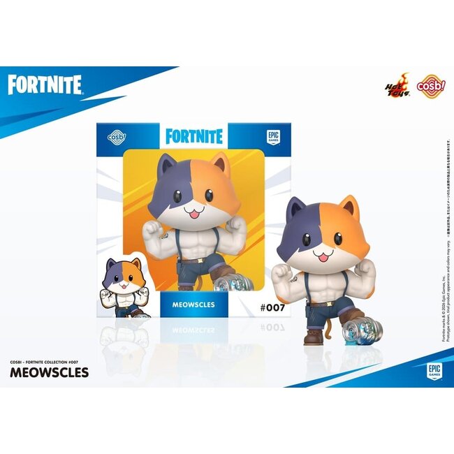 Fortnite Cosbi Mini-Figur Meowscles 8 cm