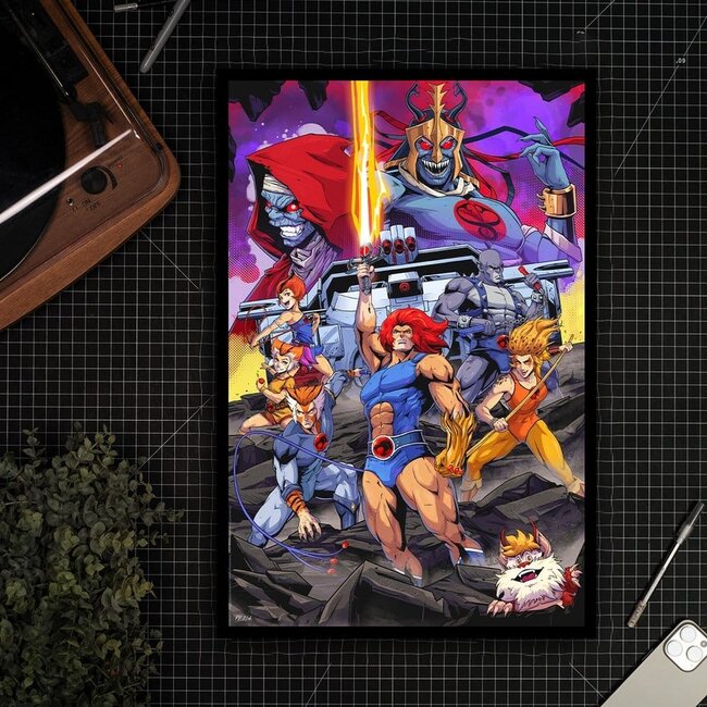 ThunderCats Kunstdruck „ThunderCats Roar!“ 41 x 61 cm – ungerahmt