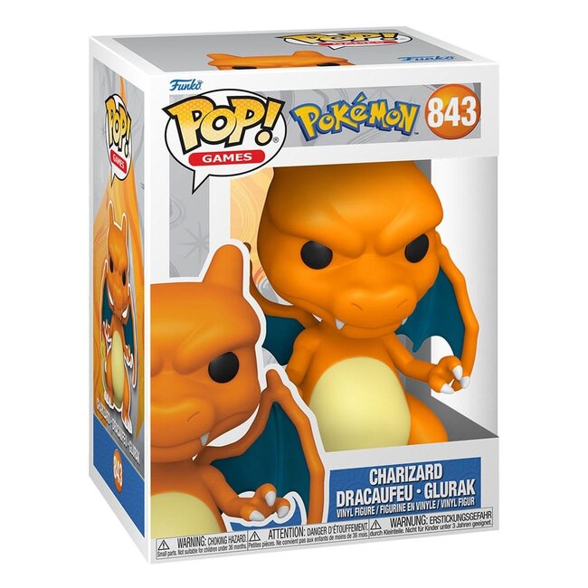 Pokemon POP! Games Vinylfigur Charizard (EMEA) 9 cm